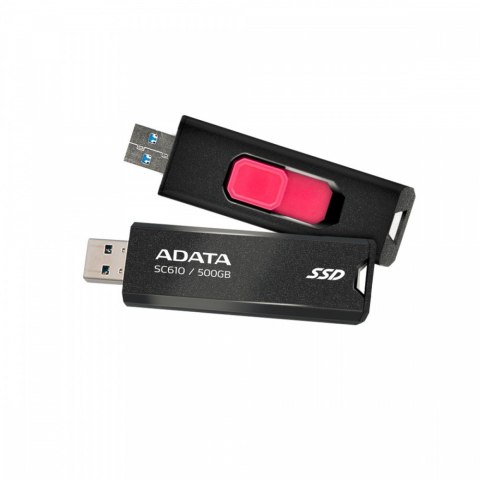 Dysk SSD zewnętrzny SC610 500G USB3.2A Gen2 czarny Dysk SSD zewnętrzny SC610 500G USB3.2A Gen2 czarny