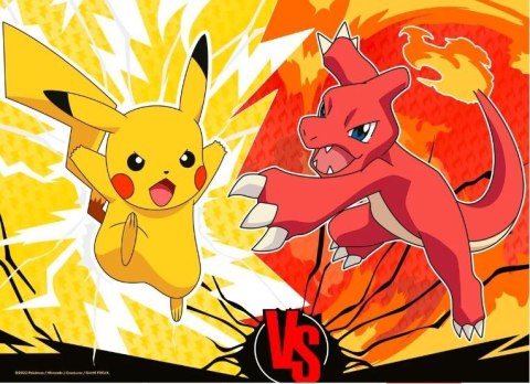 Puzzle 4x100 elementów Pokemon Puzzle 4x100 elementów Pokemon