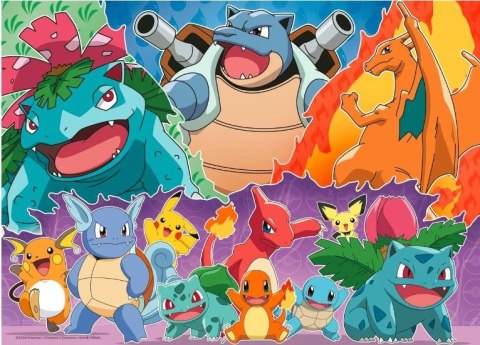 Puzzle 4x100 elementów Pokemon Puzzle 4x100 elementów Pokemon