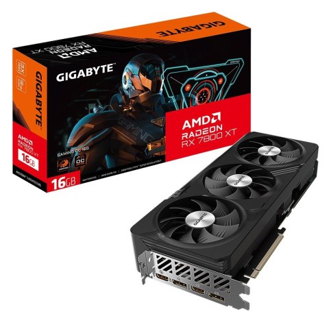 Karta graficzna Radeon RX 7800 XT GAMING OC 16G GDDR6 256bit 2DP/2HDMI Karta graficzna Radeon RX 7800 XT GAMING OC 16G GDDR6 256bit 2DP/2HDMI