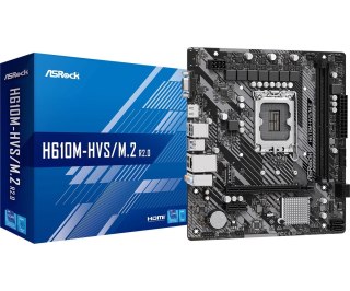 Płyta główna H610M-HVS/M.2 R2.0 s1700 2DDR4 D-Sub/HDMI mATX
