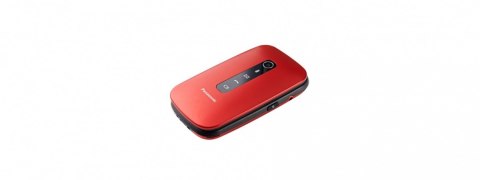 Telefon komórkowy dla seniora KX-TU550 4G czerwony Telefon komórkowy dla seniora KX-TU550 4G czerwony