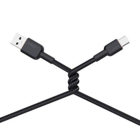 CB-NAC1 nylonowy kabel USB C - USB A | 1m | 3A | 60W PD | 20V CB-NAC1 nylonowy kabel USB C - USB A | 1m | 3A | 60W PD | 20V