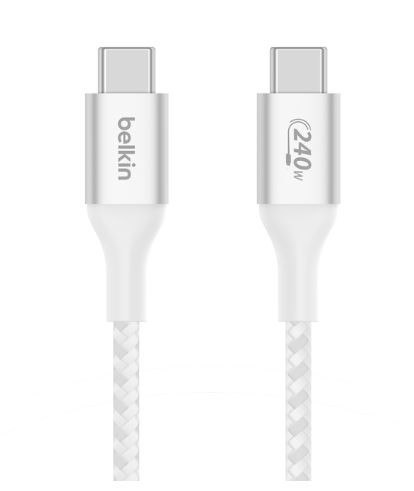 Kabel BoostCharge USB-C/USB-C 240W 1m biały Kabel BoostCharge USB-C/USB-C 240W 1m biały