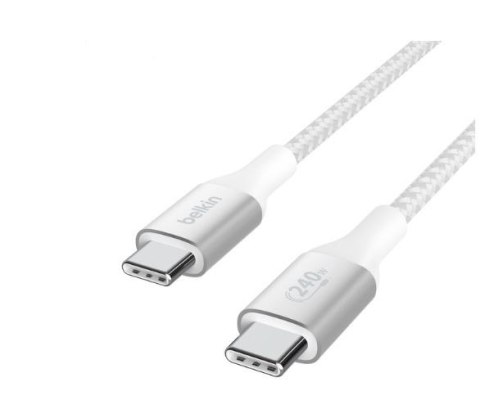 Kabel BoostCharge USB-C/USB-C 240W 1m biały Kabel BoostCharge USB-C/USB-C 240W 1m biały