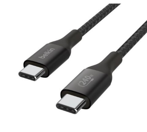 Kabel BoostCharge USB-C/USB-C 240W 1m czarny Kabel BoostCharge USB-C/USB-C 240W 1m czarny