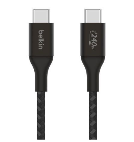 Kabel BoostCharge USB-C/USB-C 240W 2m czarny Kabel BoostCharge USB-C/USB-C 240W 2m czarny