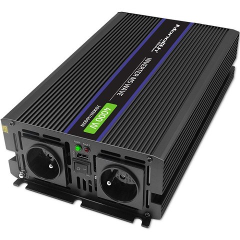 Przetwornica napięcia Monolith 4000 MS Wave | 12V na 230V | 2000/4000W | USB Przetwornica napięcia Monolith 4000 MS Wave | 12V na 230V | 2000/4000W | USB