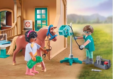 Zestaw z figurkami Horses 71352 Hipoterapia i lecznica zwierząt Zestaw z figurkami Horses 71352 Hipoterapia i lecznica zwierząt
