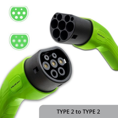 Kabel EV typ2 do ładowania samochodu | 22kW | 32A | 5m Kabel EV typ2 do ładowania samochodu | 22kW | 32A | 5m