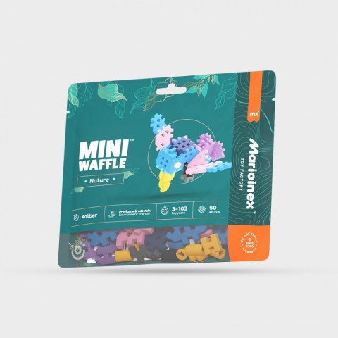 Klocki Mini Waffle Nature - Koliber 50 elementów Klocki Mini Waffle Nature - Koliber 50 elementów