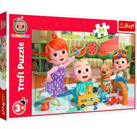 Puzzle 24 elementy Maxi Cocomelon Gotowi na przygodę Puzzle 24 elementy Maxi Cocomelon Gotowi na przygodę