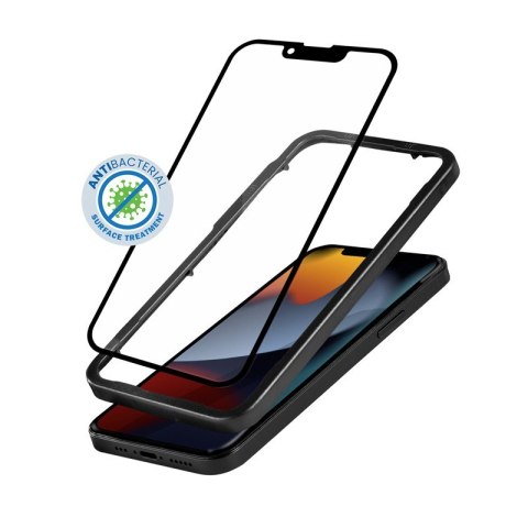 Szkło ochronne Anti-Bacterial 3D Armour Glass iPhone 13 mini z ramką instalacyjną Szkło ochronne Anti-Bacterial 3D Armour Glass iPhone 13 mini z ramką instalacyjną