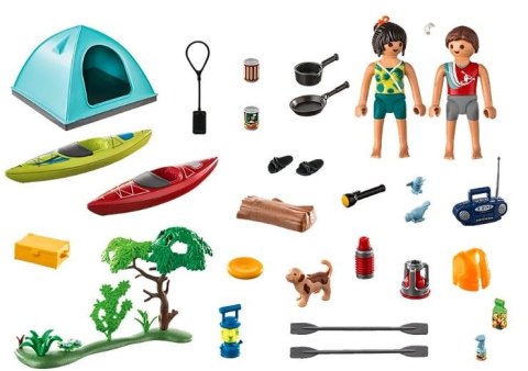 Zestaw z figurkami Family Fun 71425 Biwak pod namiotem Zestaw z figurkami Family Fun 71425 Biwak pod namiotem