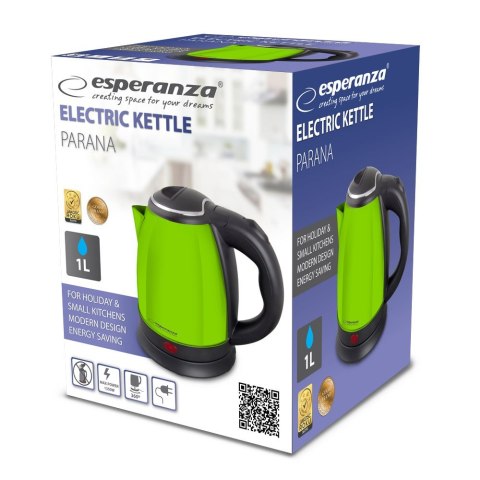 Czajnik elektryczny Parana 1.0L Zielony Czajnik elektryczny Parana 1.0L Zielony
