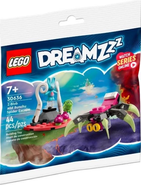 Klocki DREAMZzz 30636 Pajęcza ucieczka Z-Bloba i Bunchu Klocki DREAMZzz 30636 Pajęcza ucieczka Z-Bloba i Bunchu
