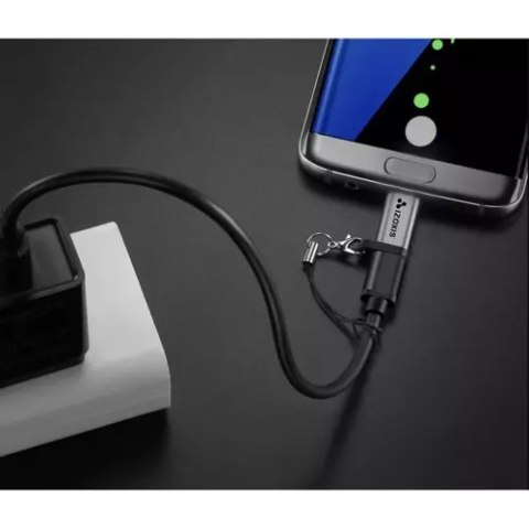 Adapter USB-C - USB micro B 2.0 Izoxis