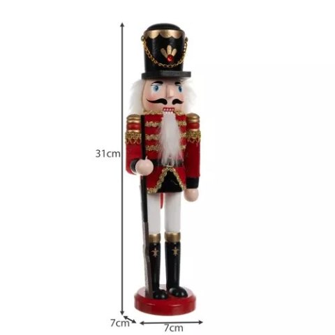 Dziadek do orzechów- figurka świąteczna 30cm 20359 Ruhhy