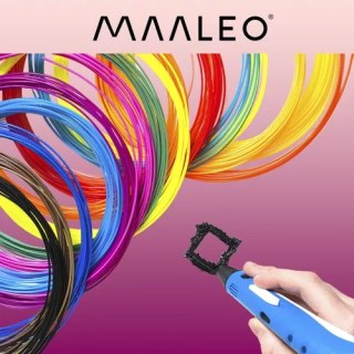 Filamenty PLA 3D- 20szt. x 5m 19872 Maaleo