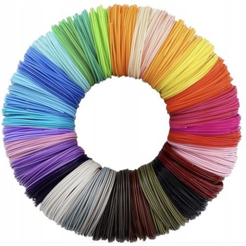 Filamenty PLA 3D- 30szt. x 10m Kruzzel 19877 Maaleo Filamenty PLA 3D- 30szt. x 10m Kruzzel 19877 Maaleo