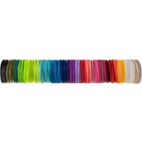 Filamenty PLA 3D- 30szt. x 10m Kruzzel 19877 Maaleo Filamenty PLA 3D- 30szt. x 10m Kruzzel 19877 Maaleo