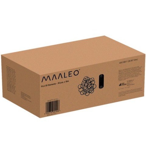 Filamenty PLA 3D- 30szt. x 10m Kruzzel 19877 Maaleo Filamenty PLA 3D- 30szt. x 10m Kruzzel 19877 Maaleo