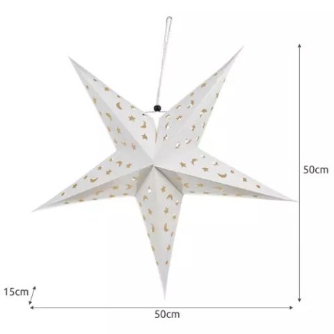 Gwiazda LED 3D- 60cm Ruhhy 20076 Ruhhy