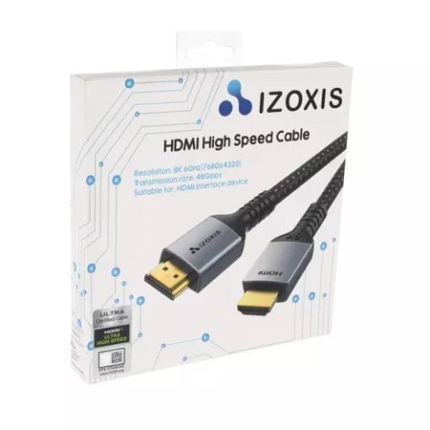 Kabel HDMI 8K 2m Izoxis