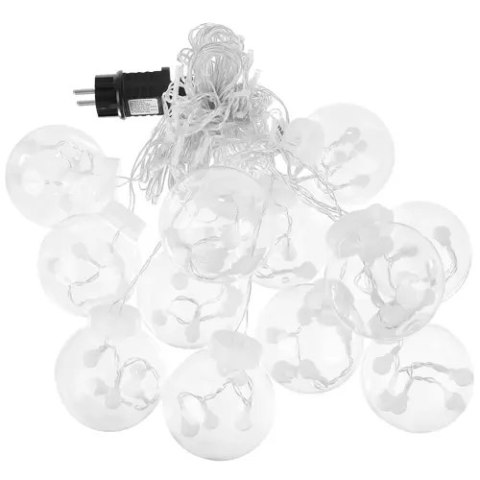 Kurtyna świetlna 108LED USB- zimny biały KŚ19770 Iso Trade