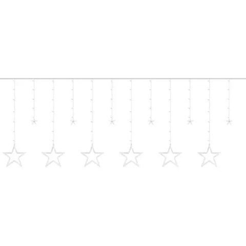 Kurtyna świetlna 138 LED USB- zimny biały KŚ19752 Iso Trade Kurtyna świetlna 138 LED USB- zimny biały KŚ19752 Iso Trade