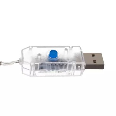 Kurtyna świetlna 138 LED USB- zimny biały KŚ19756 Iso Trade Kurtyna świetlna 138 LED USB- zimny biały KŚ19756 Iso Trade