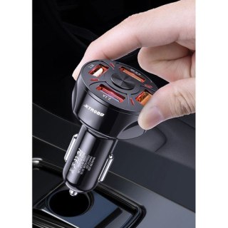 Ładowarka samochodowa 4x USB + kabel Xtrobb 19907 Xtrobb