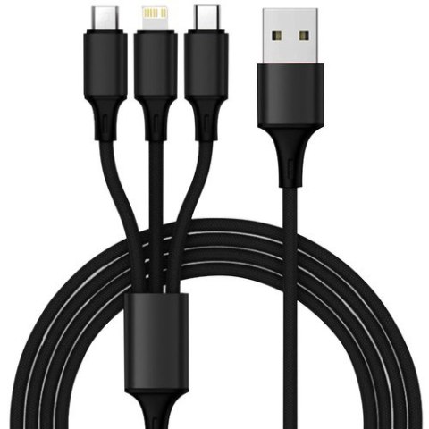 Ładowarka samochodowa 4x USB + kabel Xtrobb 19907 Xtrobb