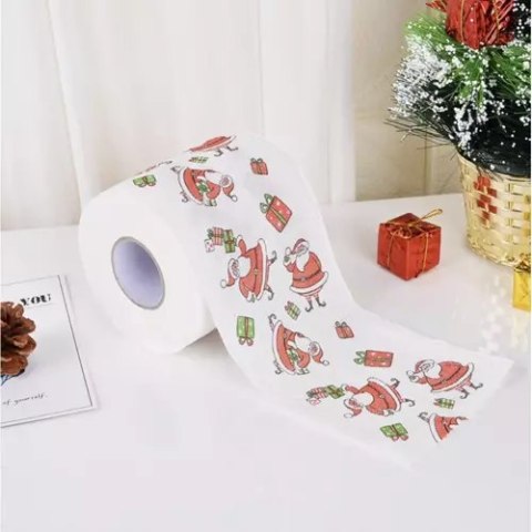 Papier toaletowy świąteczny- 4szt. 20353 Ruhhy