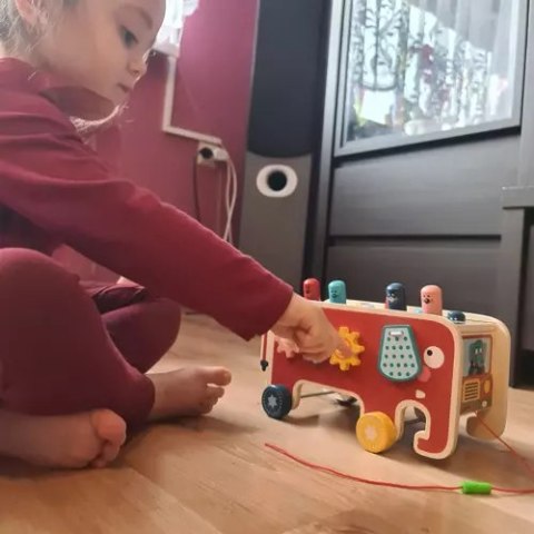 Słoń drewniany- wbijak Kruzzel 20349 Kruzzel Słoń drewniany- wbijak Kruzzel 20349 Kruzzel