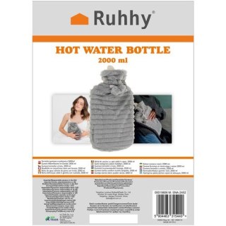 Termofor gumowy w pokrowcu 2000ml Ruhhy 19806 Ruhhy