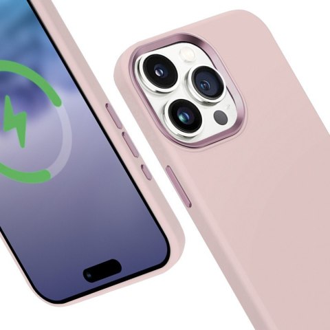 Etui Color Cover LUX Magnetic iPhone 15 Pro MagSafe Różowe Etui Color Cover LUX Magnetic iPhone 15 Pro MagSafe Różowe