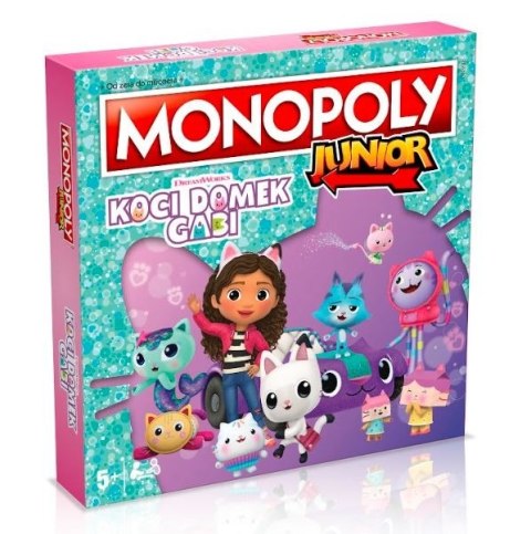 Gra Monopoly JUNIOR Koci Domek Gabi Gra Monopoly JUNIOR Koci Domek Gabi
