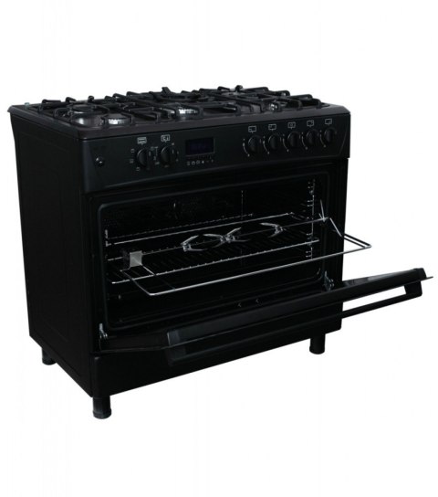 Kuchnia gazowo-elektryczna 90 cm KWGE-K90 Cheff Modern Black Kuchnia gazowo-elektryczna 90 cm KWGE-K90 Cheff Modern Black