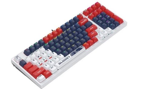 Klawiatura mechaniczna Bloody S98 USB Sports Navy (BLMS Red Switches) Klawiatura mechaniczna Bloody S98 USB Sports Navy (BLMS Red Switches)