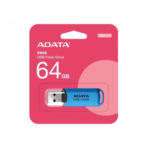 Pendrive C906 64GB USB2.0 niebieski Pendrive C906 64GB USB2.0 niebieski