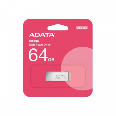 Pendrive UR350 64GB USB3.2 Gen2 Metal brązowy Pendrive UR350 64GB USB3.2 Gen2 Metal brązowy