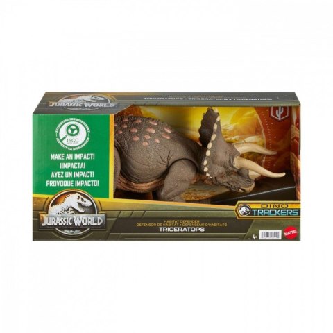 Figurka Jurassic World Eko Triceratops Obrońca Środowiska Figurka Jurassic World Eko Triceratops Obrońca Środowiska