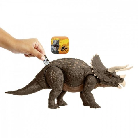 Figurka Jurassic World Eko Triceratops Obrońca Środowiska Figurka Jurassic World Eko Triceratops Obrońca Środowiska