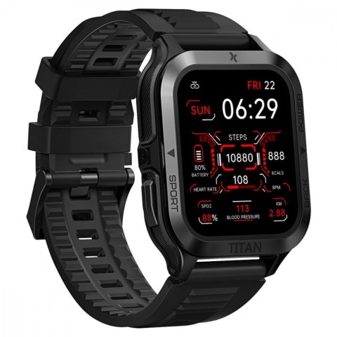 Smartwatch Fit FW67 Titan Pro Grafitowy Smartwatch Fit FW67 Titan Pro Grafitowy