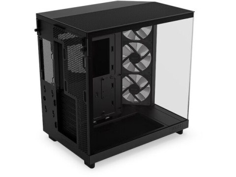 Obudowa H6 Flow RGB z oknem Czarna Obudowa H6 Flow RGB z oknem Czarna