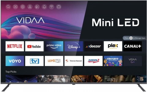 Telewizor Smart 4K SLE 65MU700 Mini LED SMART VIDAA od Hisens Bluetooth Telewizor Smart 4K SLE 65MU700 Mini LED SMART VIDAA od Hisens Bluetooth