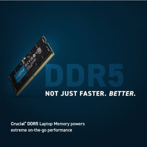 Pamięć do notebooka DDR5 SODIMM 64GB(2*32) /5600 CL46 (16Gbit) Pamięć do notebooka DDR5 SODIMM 64GB(2*32) /5600 CL46 (16Gbit)