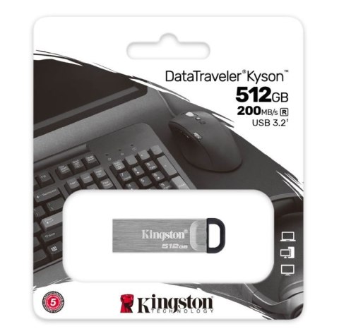 Pendrive Kyson DTKN/512 USB 3.2 Gen1 Pendrive Kyson DTKN/512 USB 3.2 Gen1