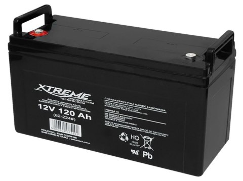Akumulator żelowy 12V/120Ah XTREME Akumulator żelowy 12V/120Ah XTREME